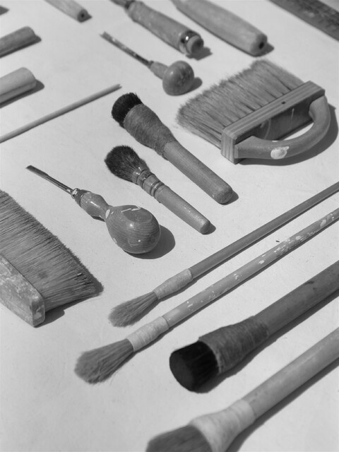 atelier toile de laque - © Maud Rémy-Lonvis